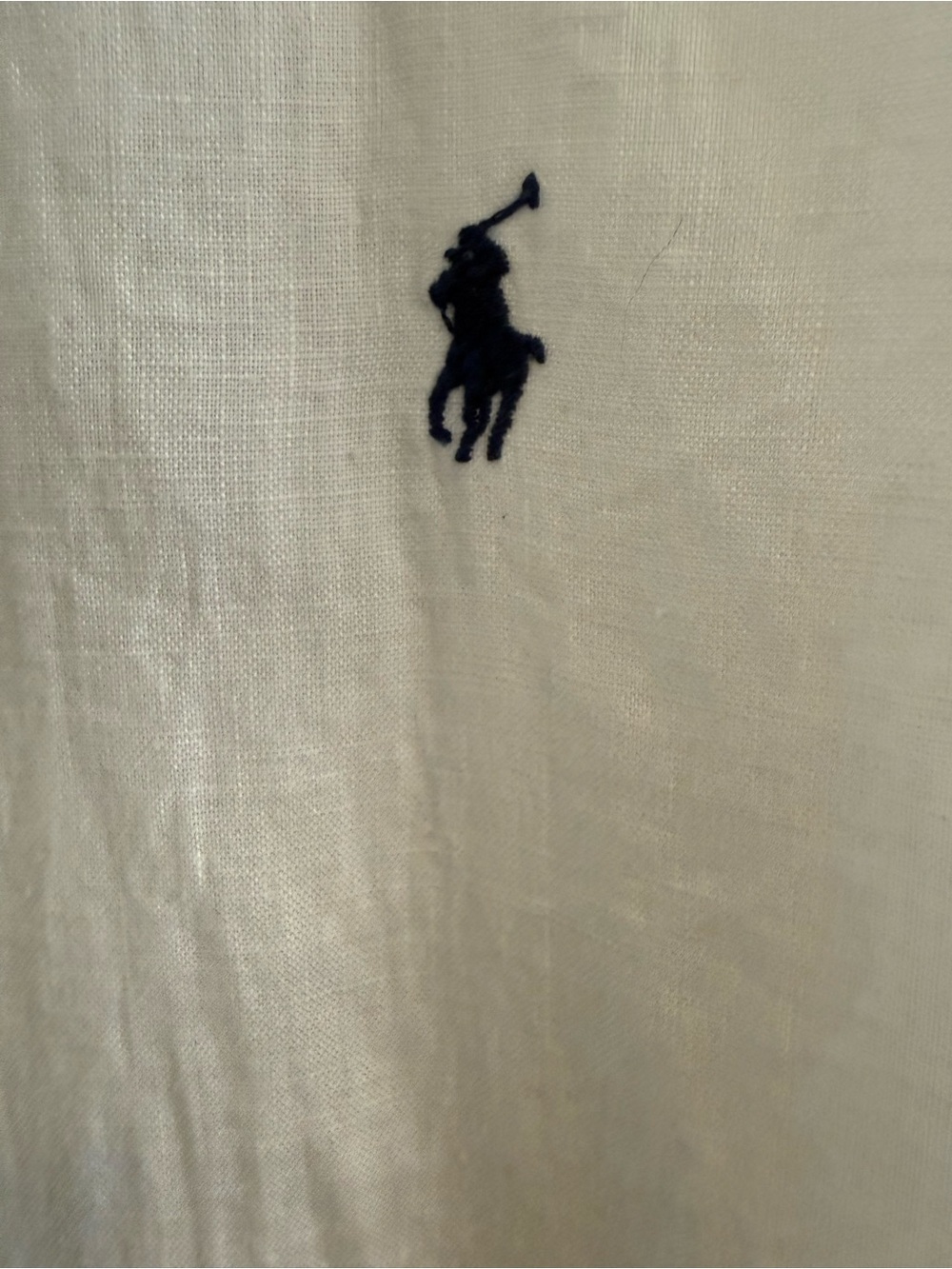 Ralph Lauren Linen White Long-Sleeve Button-Down Shirt Mens XXL Old Money - Picture 4 of 14